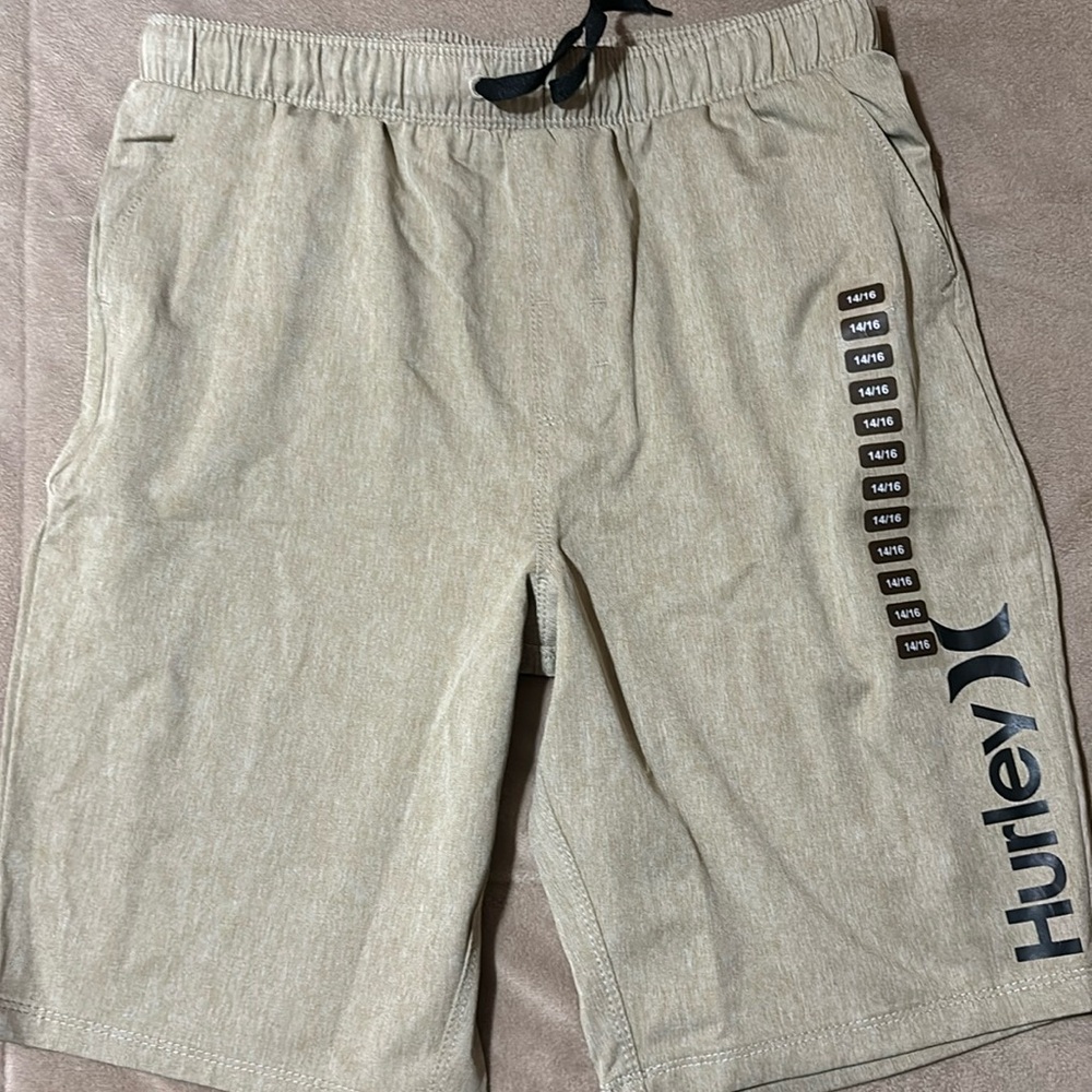 Hurley Boys' Stretch Hybrid Pull-On Shorts 8.25 in